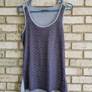 Maurices grey two toned tank